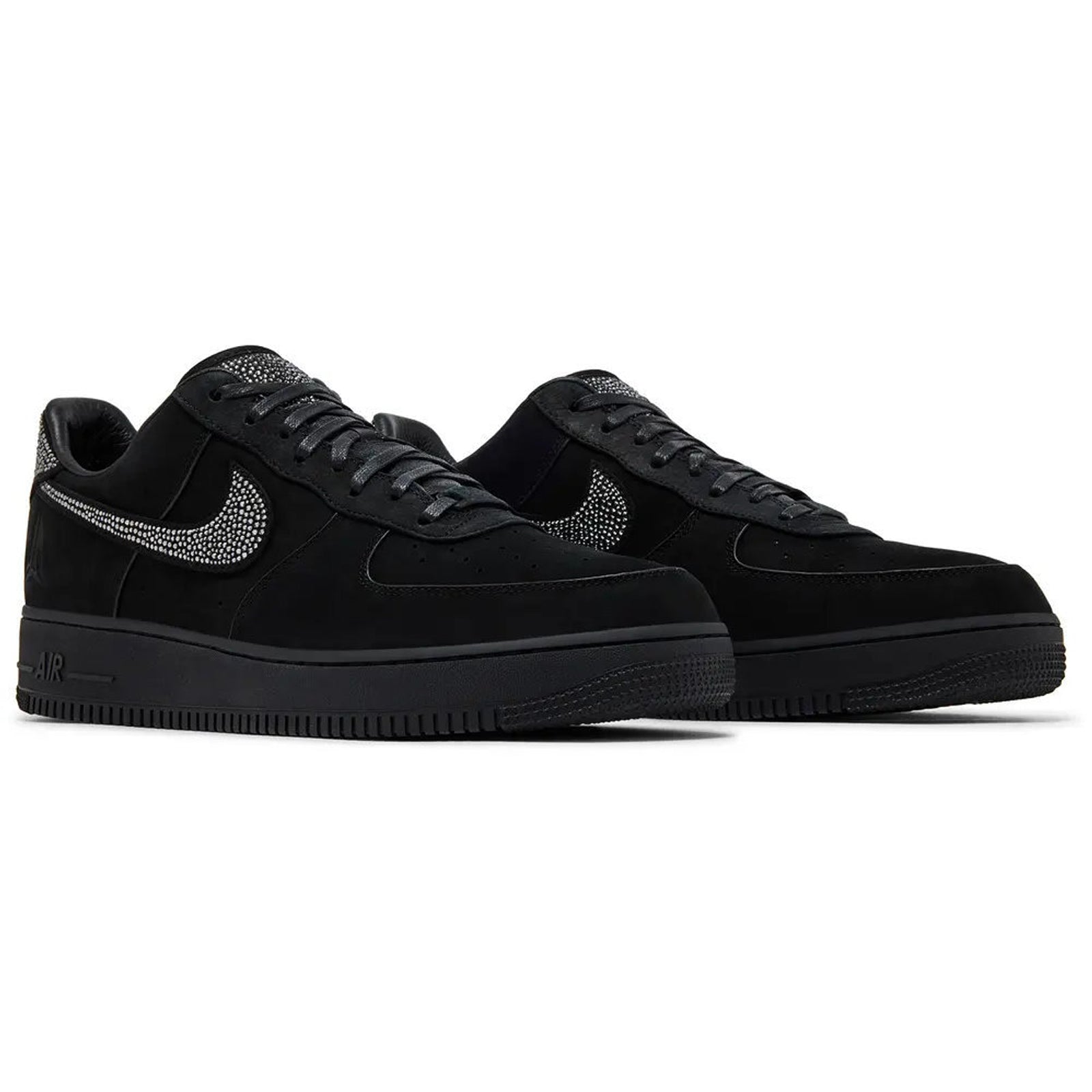 Nike x Ja Morant x Swarovski Air Force 1 Low 'Black Metallic' (IQ9772-001)