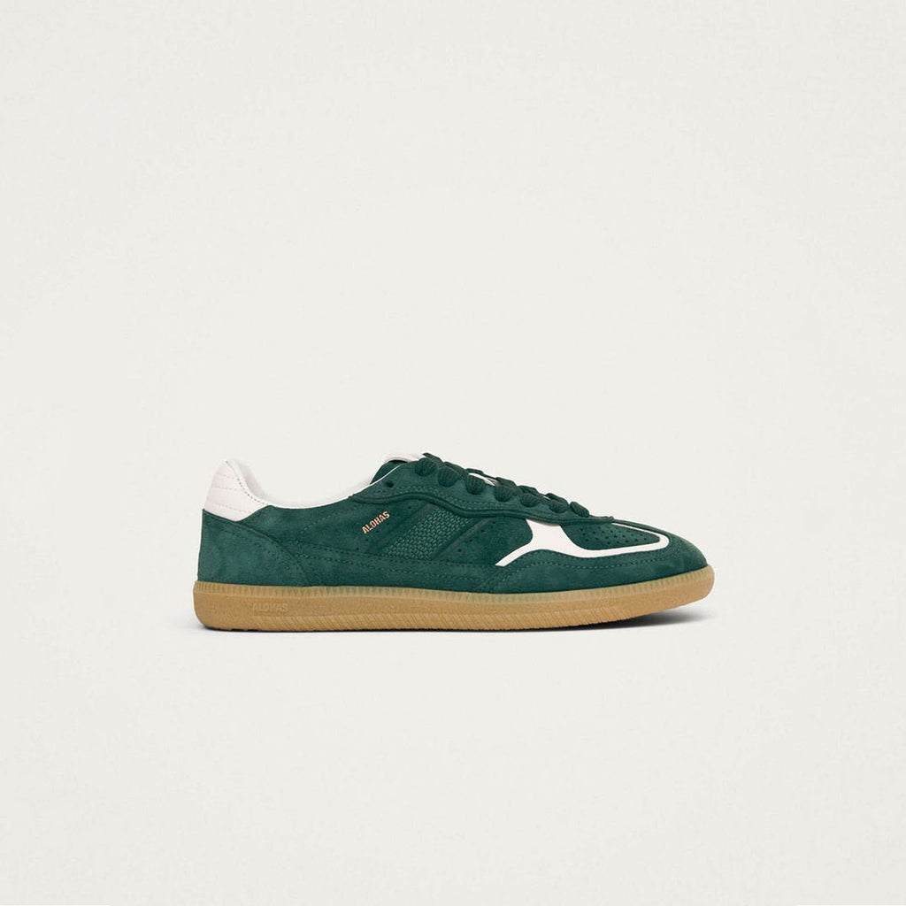 Alohas TB.490 Rife Forest Green Leather Sneakers – Low Top