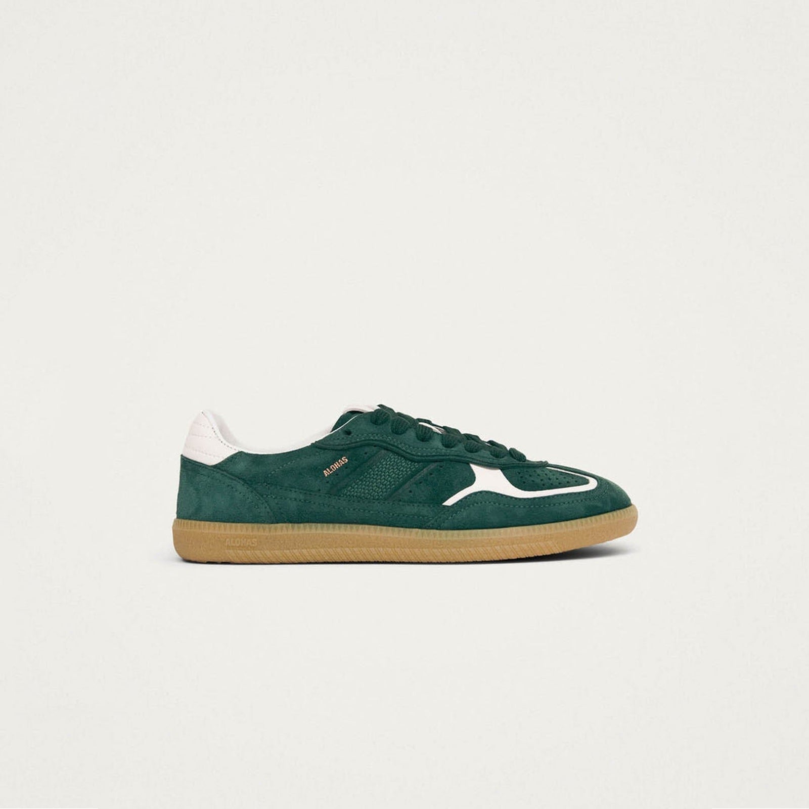 Alohas TB.490 Rife Forest Green Leather Sneakers – Low Top