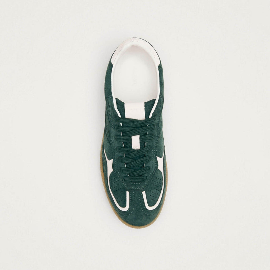 Alohas TB.490 Rife Forest Green Leather Sneakers – Low Top