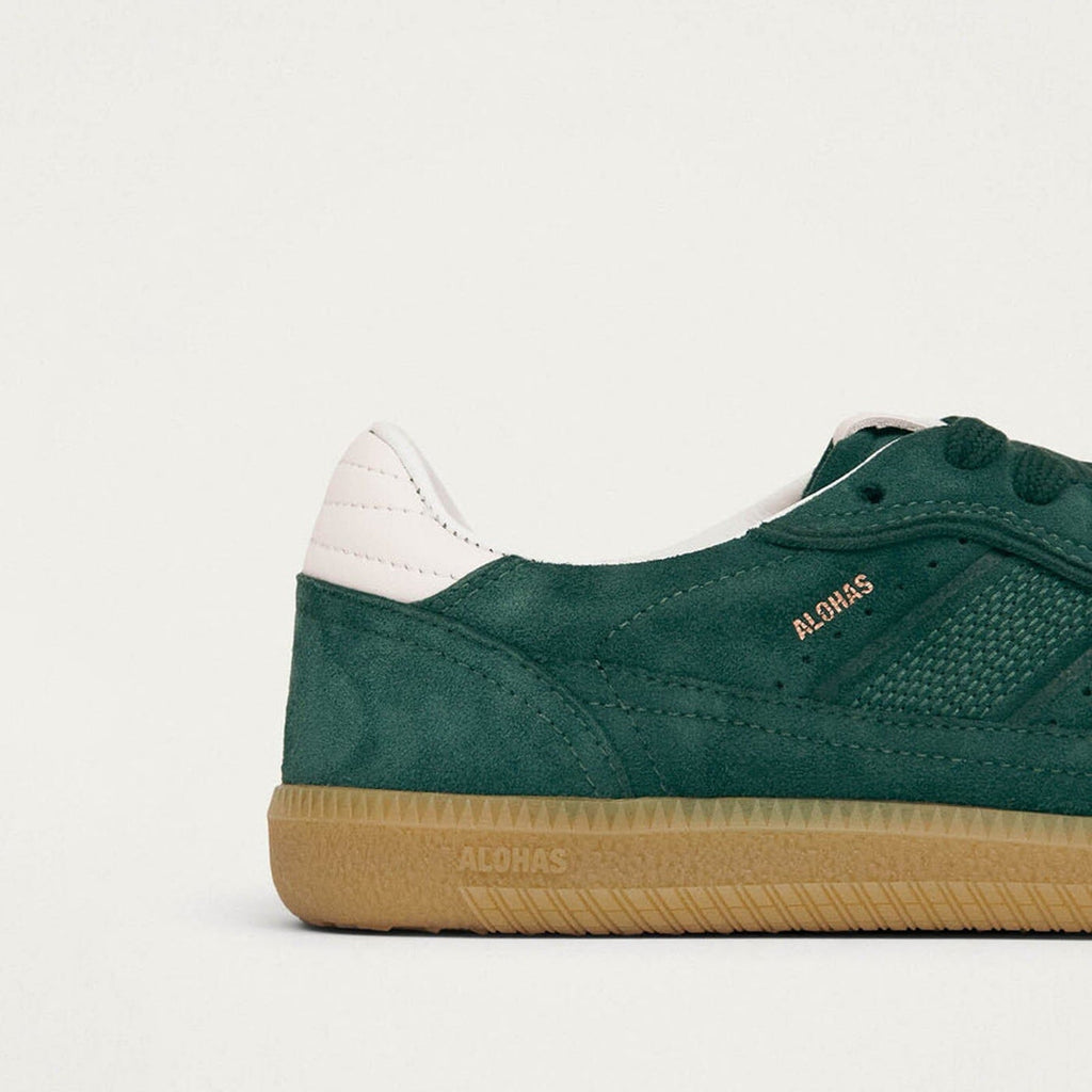 Alohas TB.490 Rife Forest Green Leather Sneakers – Low Top