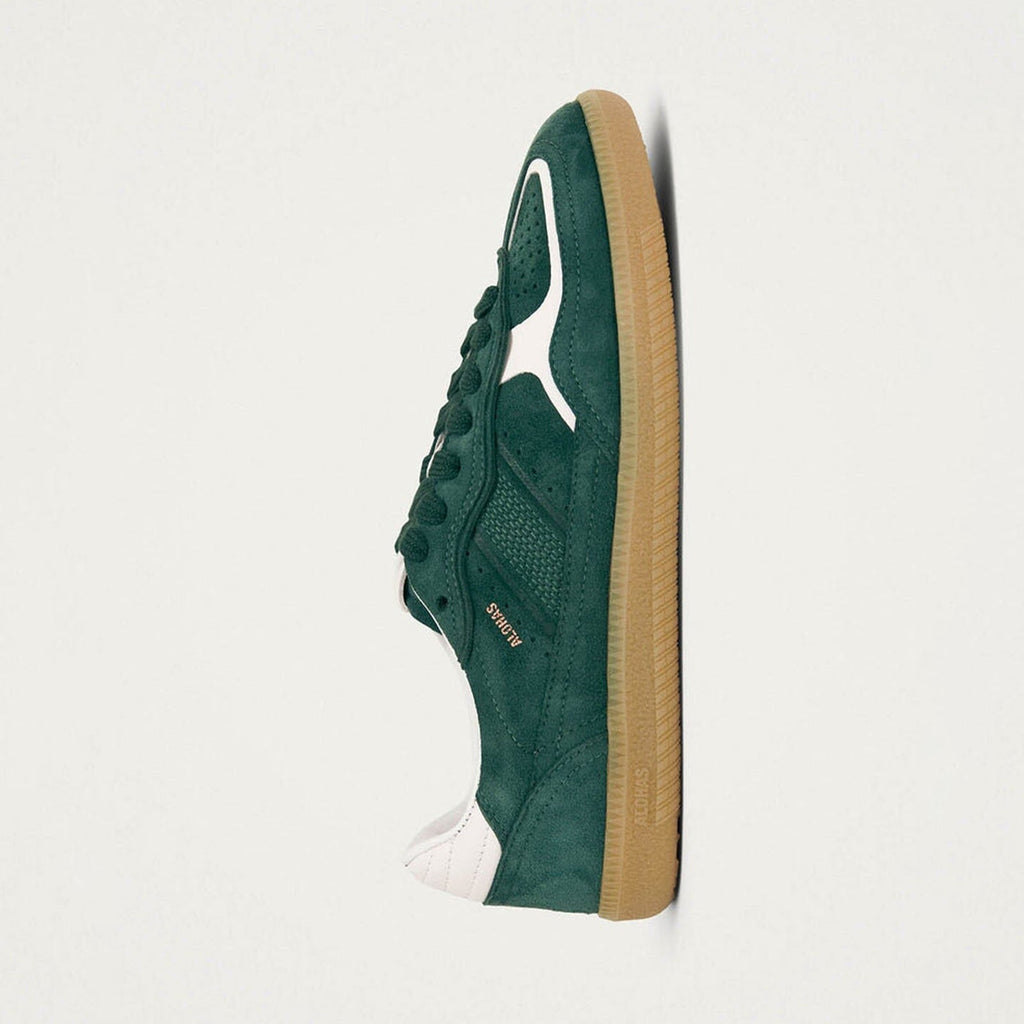Alohas TB.490 Rife Forest Green Leather Sneakers – Low Top