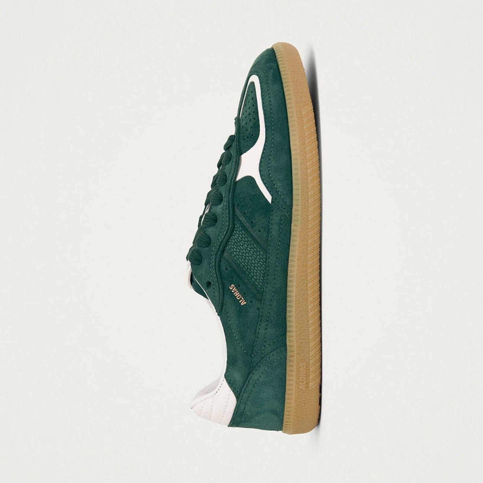 Alohas TB.490 Rife Forest Green Leather Sneakers – Low Top
