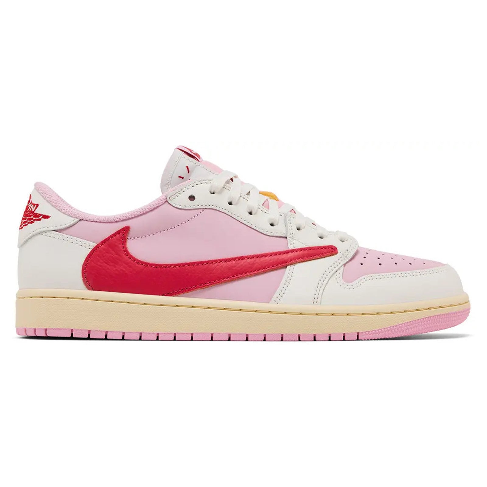 Travis Scott x Air Jordan 1 Low OG 'Sail Tropical Pink' IQ7604-101