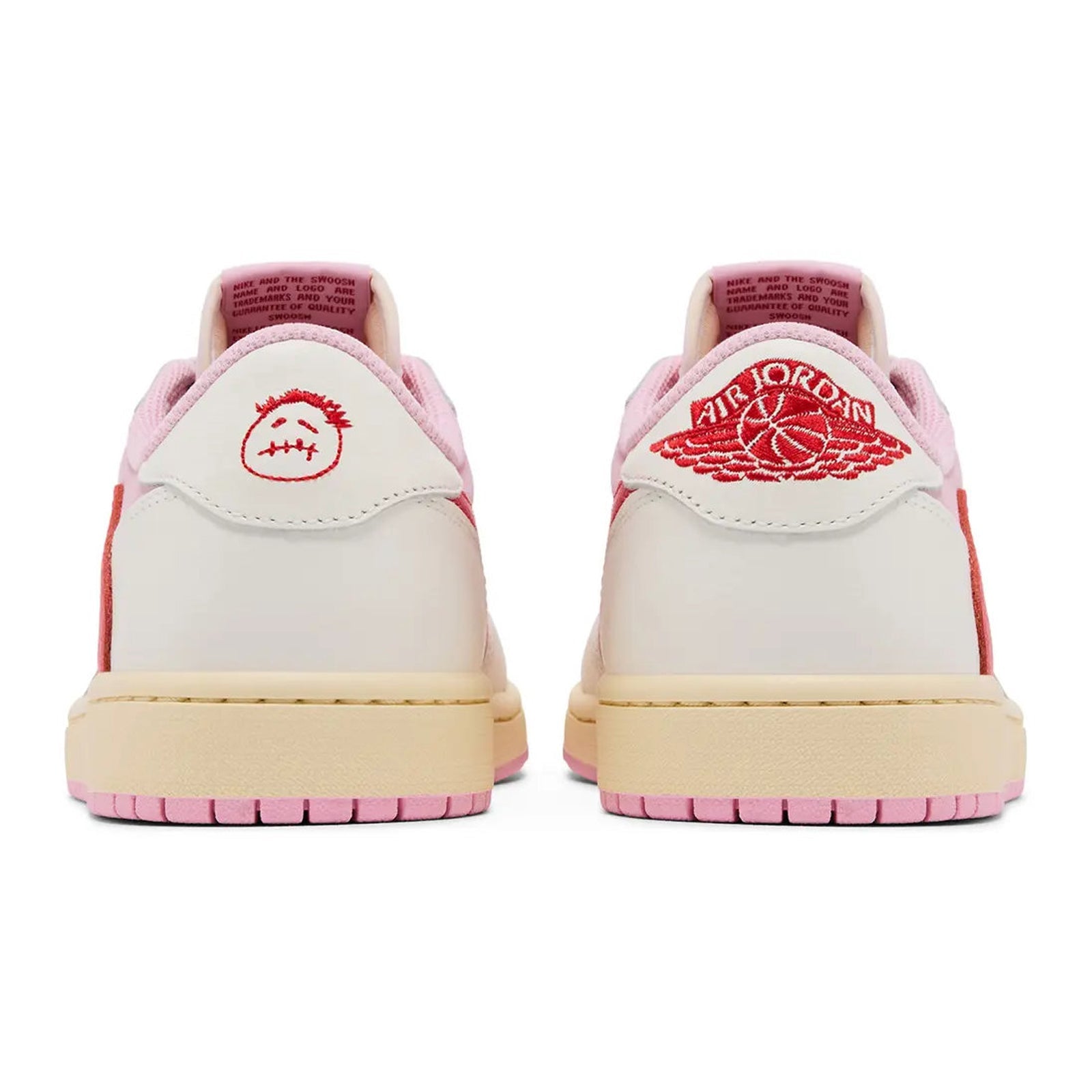 Travis Scott x Air Jordan 1 Low OG 'Sail Tropical Pink' IQ7604-101