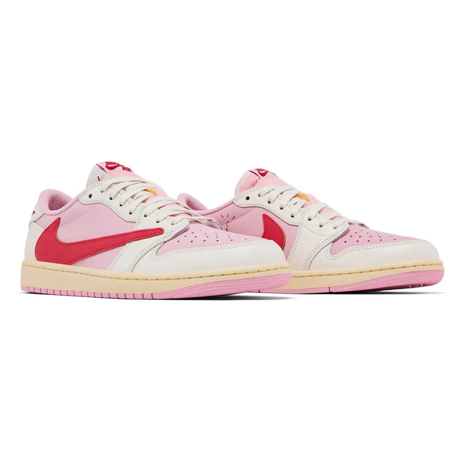 Travis Scott x Air Jordan 1 Low OG 'Sail Tropical Pink' IQ7604-101