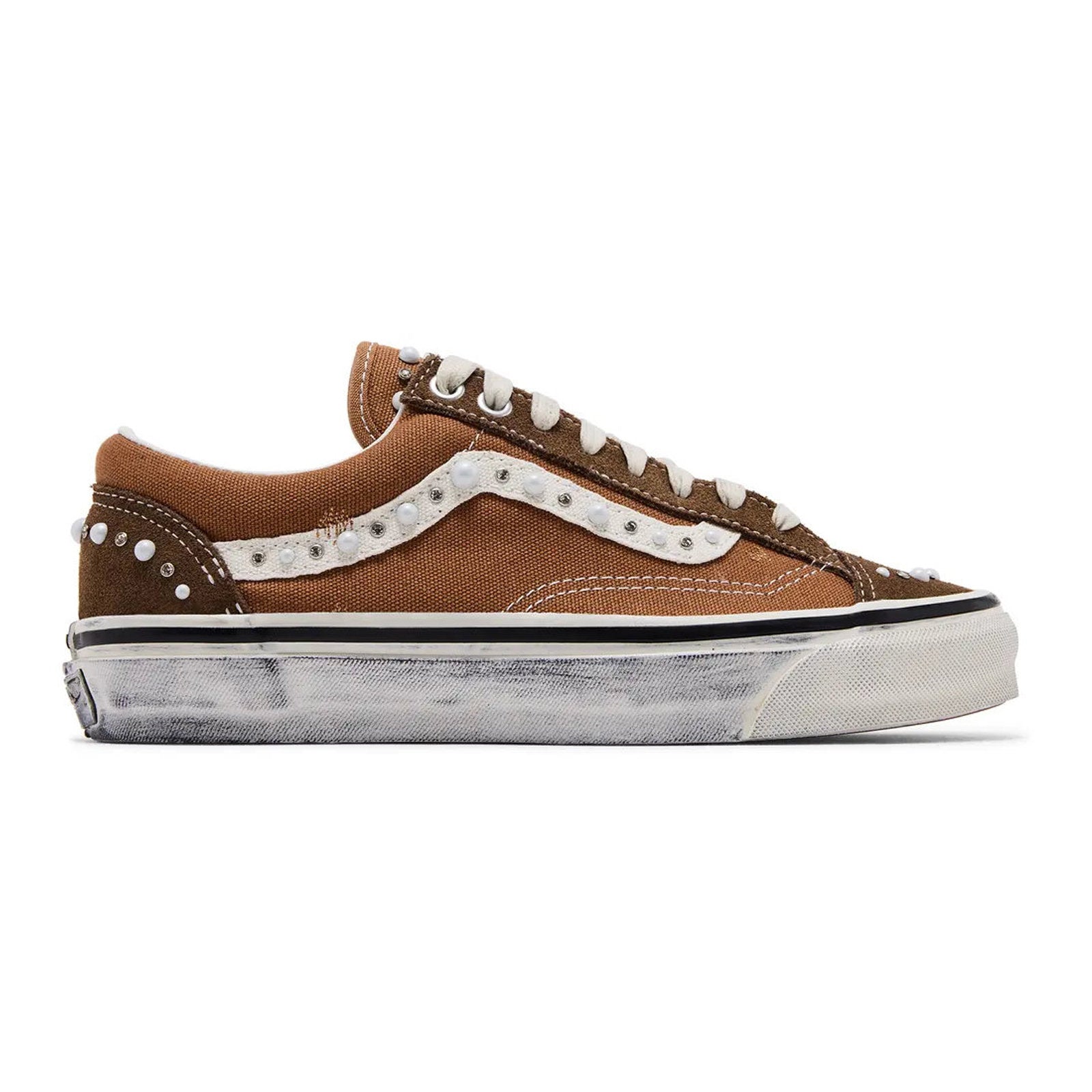 Vans LX Old Skool 36 Pearlized 'Vintage Cocoa Brown' Sneakers (VN000E8VFST)