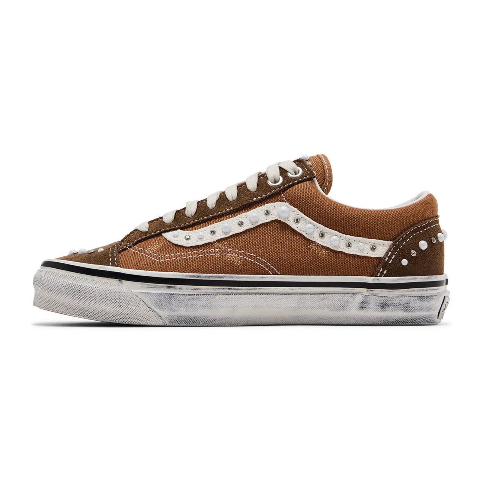 Vans LX Old Skool 36 Pearlized 'Vintage Cocoa Brown' Sneakers (VN000E8VFST)