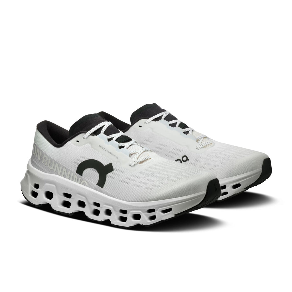 ON Cloudmonster 3 'All White' Maximalist Running Shoes (3MG10051200)