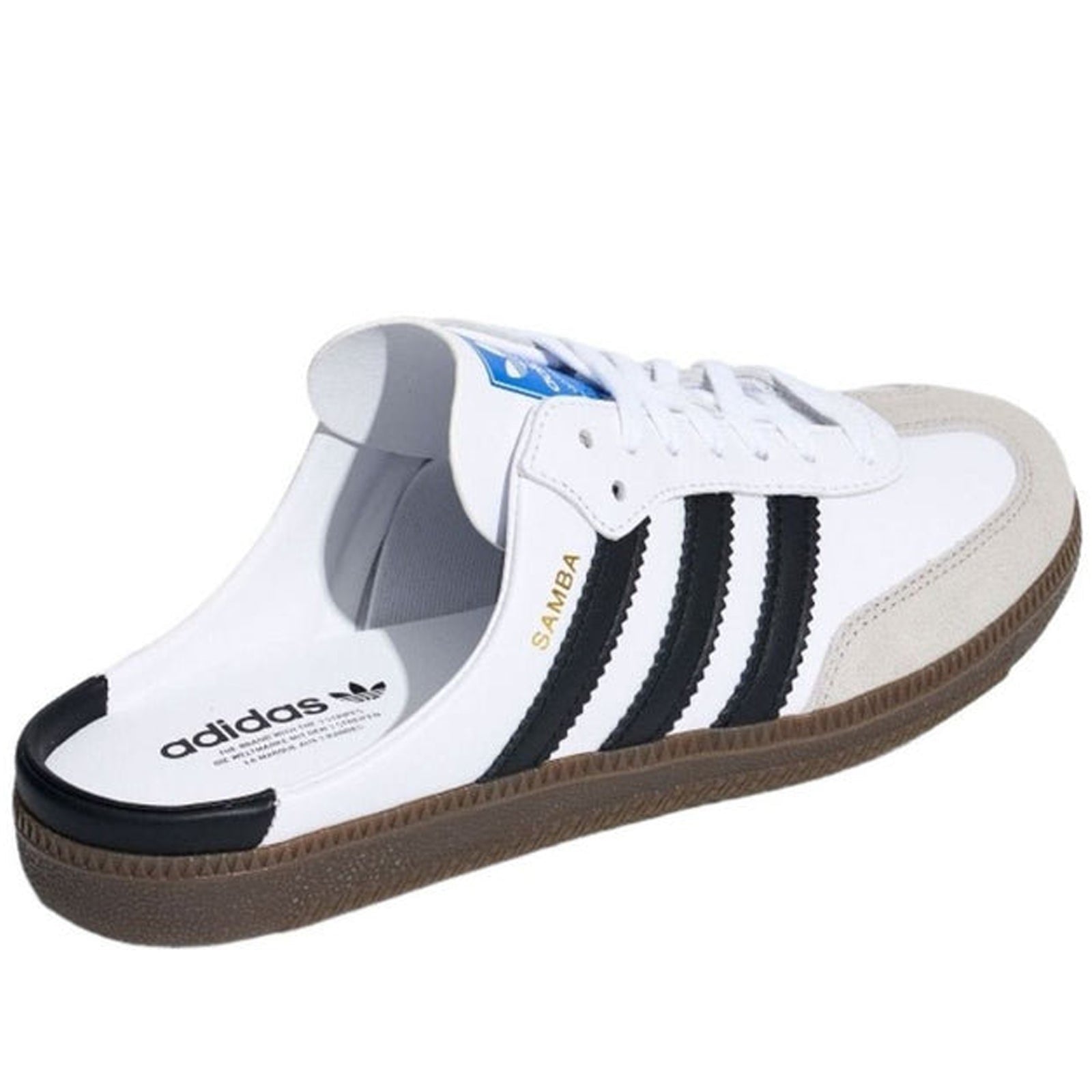Adidas Samba Mules 'White Black' LB3814