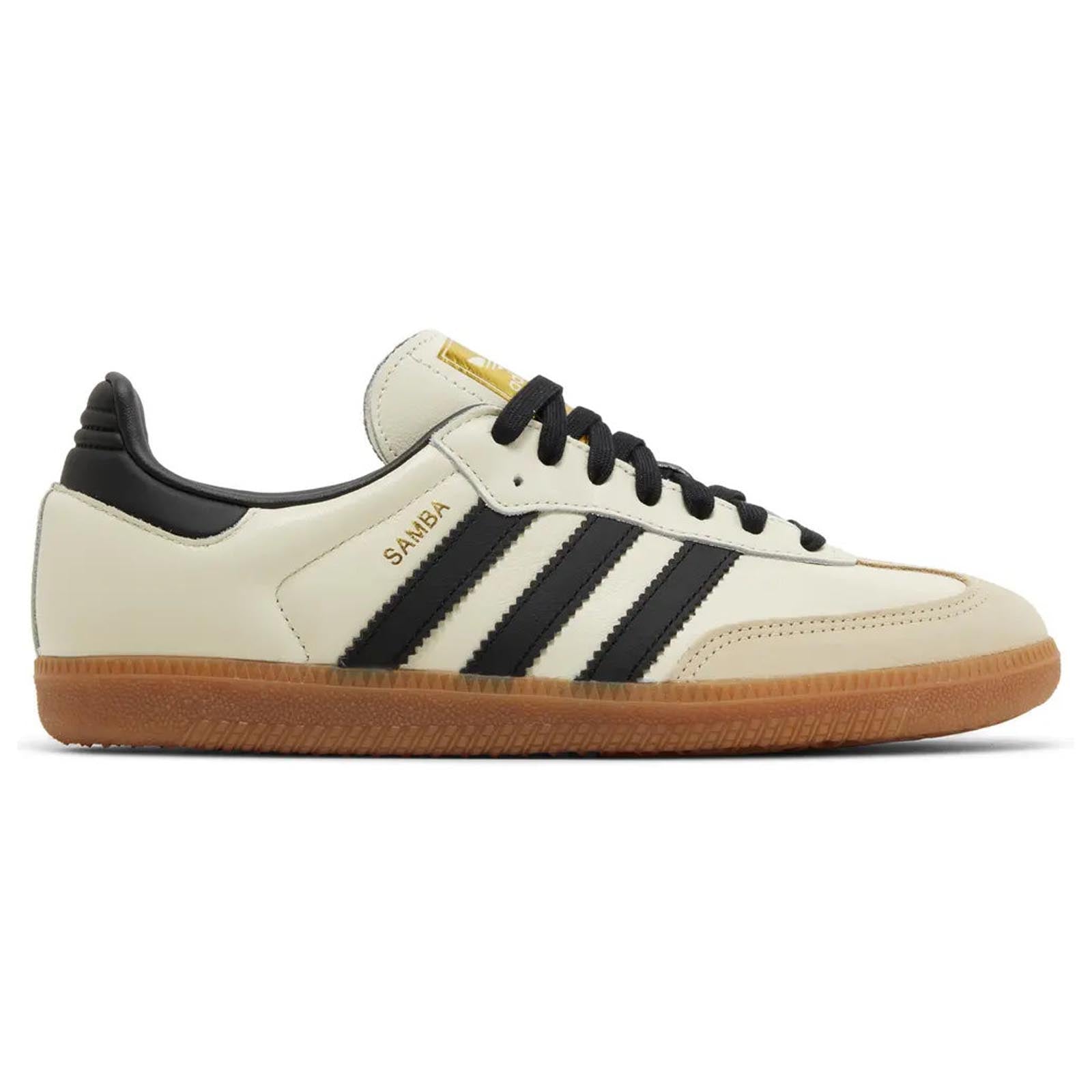 adidas Women's Samba OG 'Cream White / Sand Strata' Sneakers (ID0478)