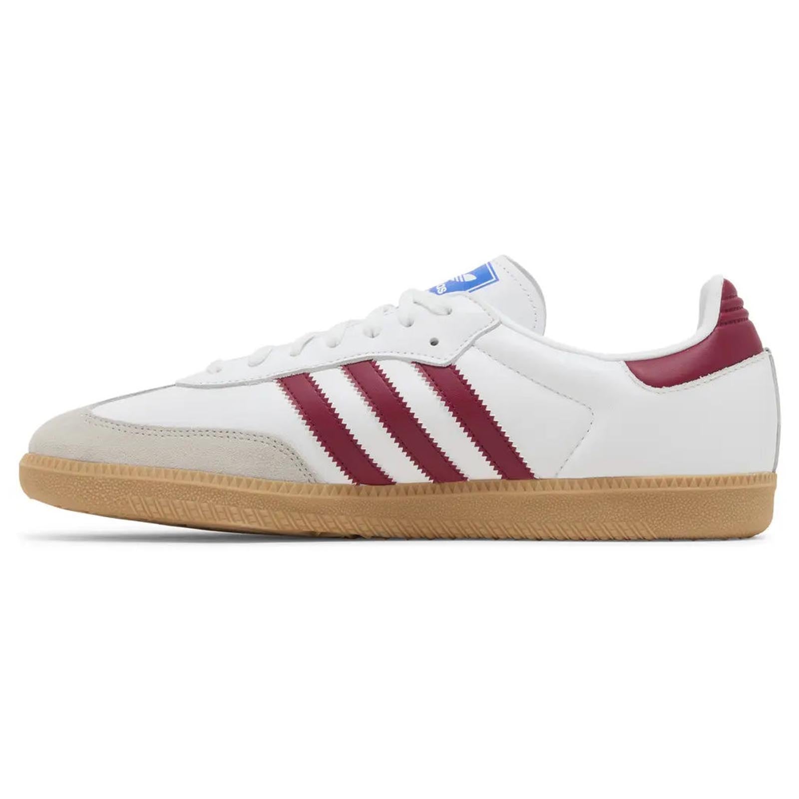 Adidas Samba OG 'White Burgundy Gum' IF3813 – Women's Sneakers