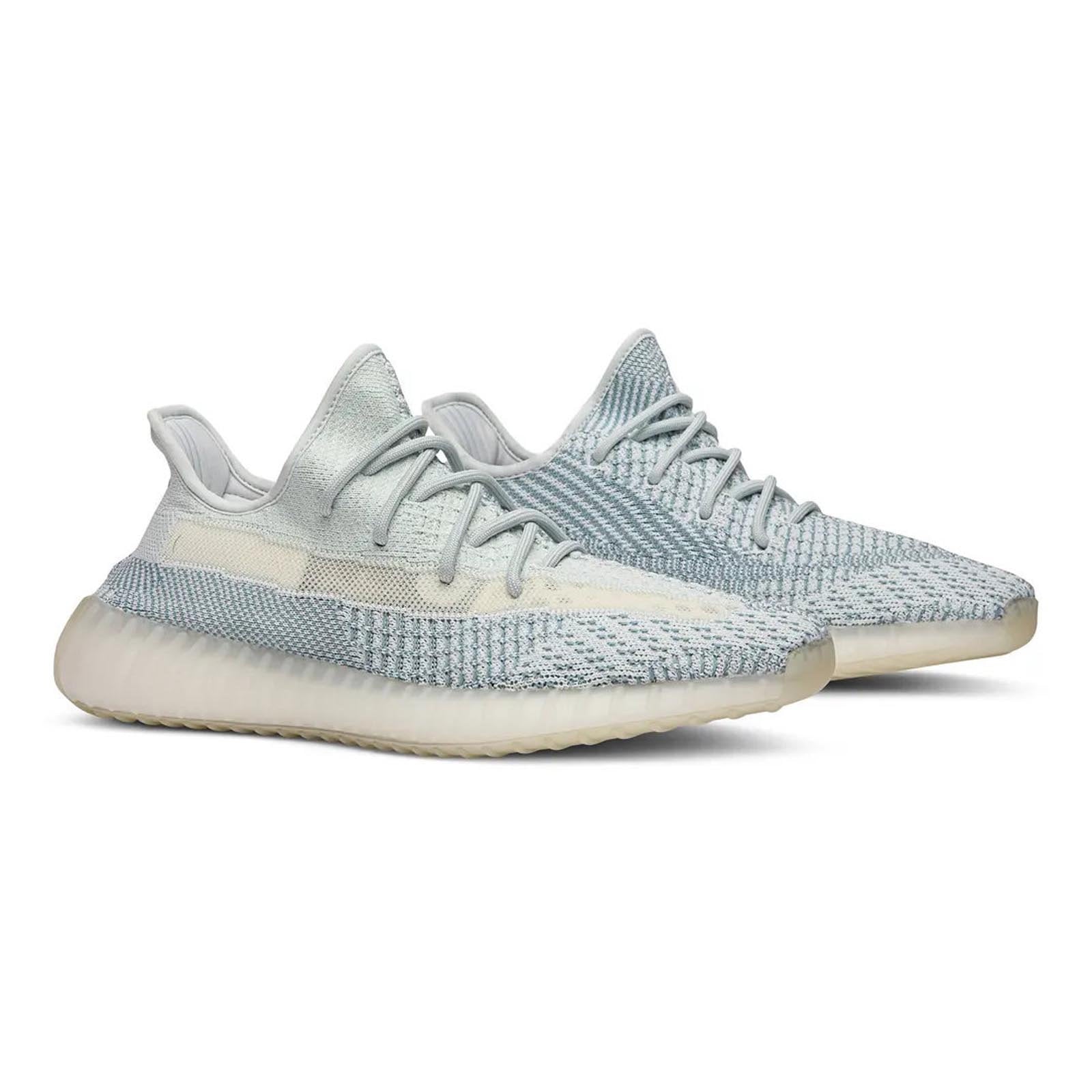 Adidas Yeezy Boost 350 V2 'Cloud White' Non-Reflective Sneakers (FW3043)